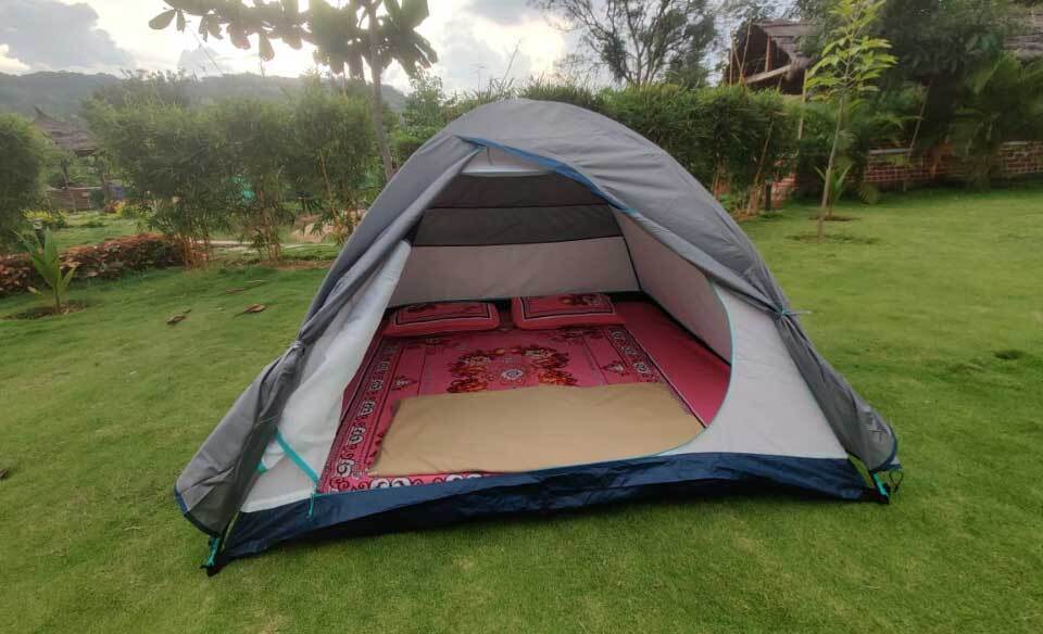 Tent laying Area